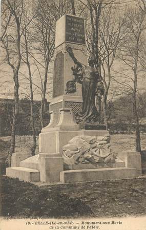 / CPA FRANCE 56 "Belle Isle en Mer, Monument aux morts"