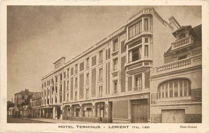 / CPA FRANCE 56 "Lorient, hôtel Terminus"