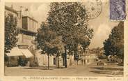 85 Vendee / CPA FRANCE 85 "Fontenay le Comte, place du marché"