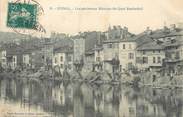 88 Vosge / CPA FRANCE 88 "Epinal, les anicennes maisons du quai Rualménil"