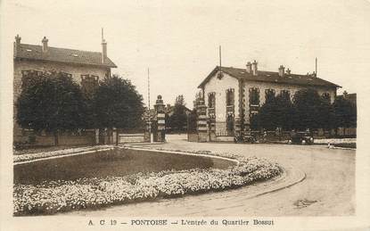 / CPA FRANCE 95 "Pontoise, l'entrée du quartier Bossut"