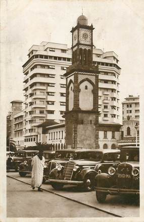 CPSM MAROC "Casablanca, la Tour de l'Horloge"