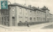 27 Eure / CPA FRANCE 27 "Vernon, école pensionnat de jeunes filles"