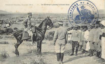 CPA MAROC " Oued Ifran, le général Lyautey"