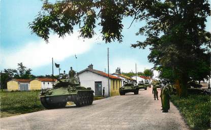 / CPSM FRANCE 01 "Camp de la Valbonne" /  TANK