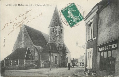 / CPA FRANCE 61 "Condé sur Huisne, l'église"