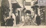 Tunisie CPA TUNISIE "Tunis, rue de l'Eglise"