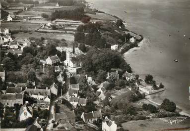 / CPSM FRANCE 56 "Iles aux Moines, l'église et la plage de port Miguel"