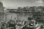 56 Morbihan / CPSM FRANCE 56 "Belle Isle en Mer, le Palais, port de Pêche"