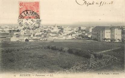 CPA TUNISIE "Bizerte, panorama"