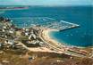 / CPSM FRANCE 56 "Quiberon, vue aérienne, port Haliguen"