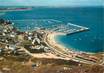 / CPSM FRANCE 56 "Quiberon, vue aérienne, port Haliguen"