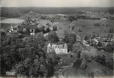 / CPSM FRANCE 27 "Radepont, vue aérienne, le château"