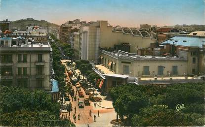 CPSM TUNISIE "Tunis, avenue de Carthage"