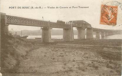 / CPA FRANCE 13 "Port de Bouc, viaduc de Caronte et Pont Tournant"