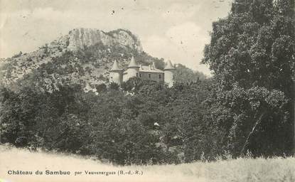 / CPA FRANCE 13 "Château du Sambuc par Vauvenargues"