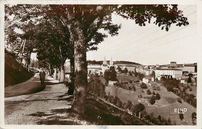 CPSM FRANCE 07 "La Louvesc, boulevard des Elégants"