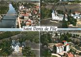 33 Gironde / CPSM FRANCE 33 "Saint Denis de Pile"