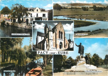 / CPSM FRANCE 33 "Pacy sur Eure"