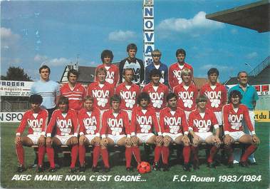 / CPSM FRANCE 76 "Rouen" / FOOTBALL