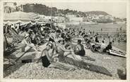 06 Alpe Maritime CPSM FRANCE 06 "Nice, la plage, l'Heure du Bain"