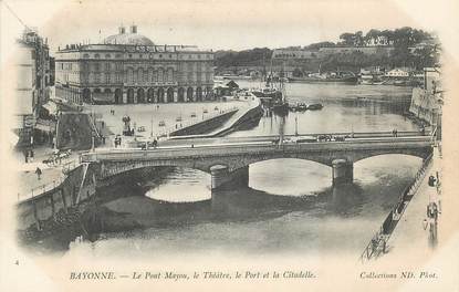 CPA FRANCE 64 "Bayonne, le Pont  Mayou"