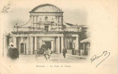 CPA FRANCE 64 "Bayonne, la porte de France"