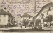 74 Haute Savoie / CPA FRANCE 74 "Saint Gervais les Bains, la Grande rue"