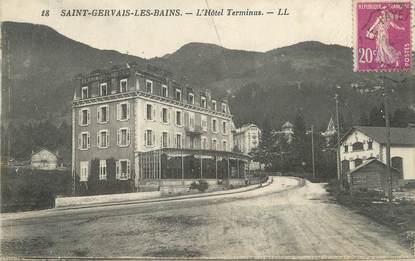 / CPA FRANCE 74 "Saint Gervais les Bains, l'hôtel Terminus"