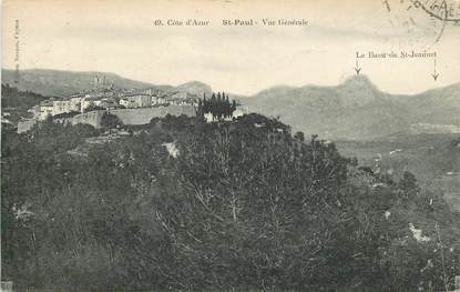 CPA FRANCE  06 "Saint Paul, vue générale"