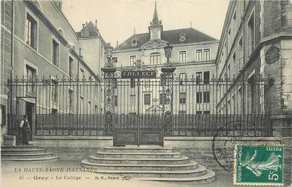 CPA FRANCE  70 "Gray, le collège