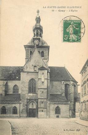 CPA FRANCE  70 "Gray, l'Eglise"