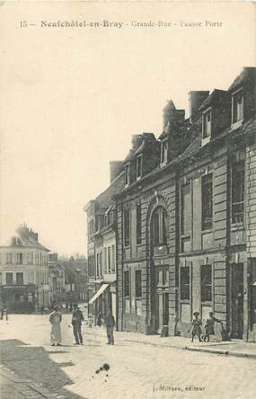 CPA FRANCE  76 "Neufchâtel en Bray, Grande rue"