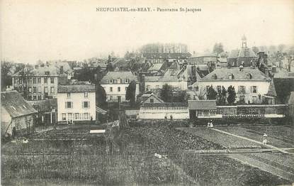 CPA FRANCE  76 "Neufchâtel en Bray, panorama Saint Jacques"