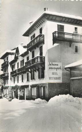 / CPSM FRANCE 74 "Saint Gervais les Bains, Hôtel restaurant Le Home Savoyard "