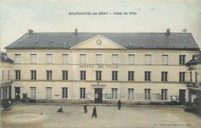 CPA FRANCE  76 "Neufchâtel en Bray, Hotel de ville"