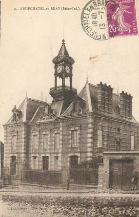 CPA FRANCE  76 "Neufchâtel en Bray, banque Caisse d'Epargne"