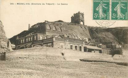 CPA FRANCE  76 "Mesnil Val, le Casino "