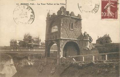 CPA FRANCE  76 "Mesnil Val, la Tour et les villas"