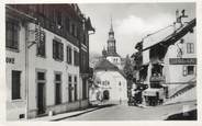 74 Haute Savoie / CPSM FRANCE 74 " Saint Gervais les Bains, l'église"