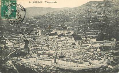 CPA FRANCE  34 "Lodève, vue générale"