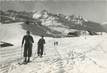 / CPSM FRANCE 74 "Saint Gervais, plateau du Mont d'Arbois" / SKI