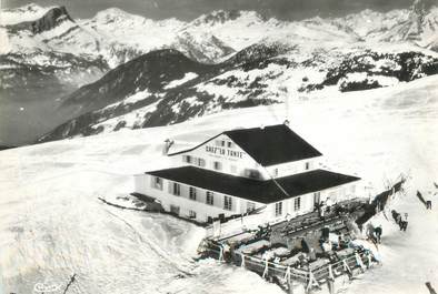 / CPSM FRANCE 74 "Saint Gervais les Bains, hôtel restaurant chez La Tante"