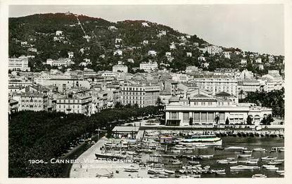 CPSM   "Cannes, vue sur le casino et Super Cannes"