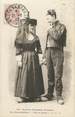 01 Ain / CPA FRANCE 01 "Anciens costumes Bressans" / FOLKLORE