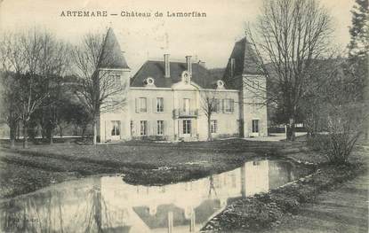 / CPA FRANCE 01 "Artemare, château de Lamorflan"