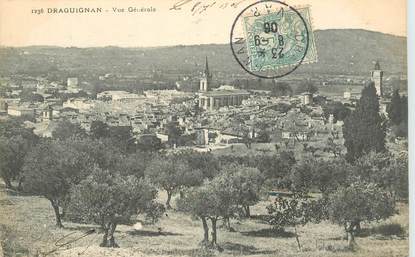 CPA FRANCE  83 "Draguignan, vue générale"