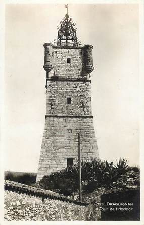 CPSM FRANCE  83 "Draguignan , la tour de l'Horloge"