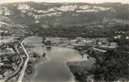 / CPSM FRANCE 01 "La Bruyère, le lac de Pluvis"²