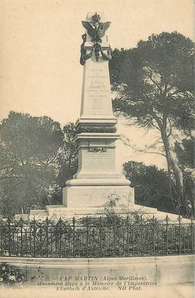 CPA FRANCE  06 "Roquebrune Cap Martin,  monument"